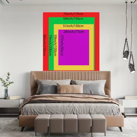 Ghost Face Wall Tapestry - Picture 3 of 3